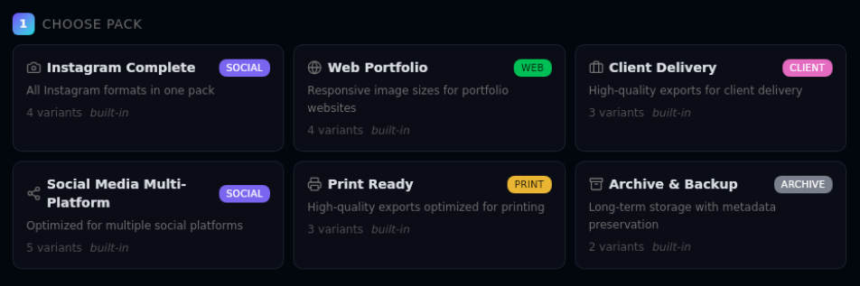 Nebularix Export Packs